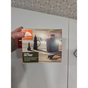 Ozark‎ Trail 120 Volt Air Pump for Inflatables Includes 3 Valve Adapters